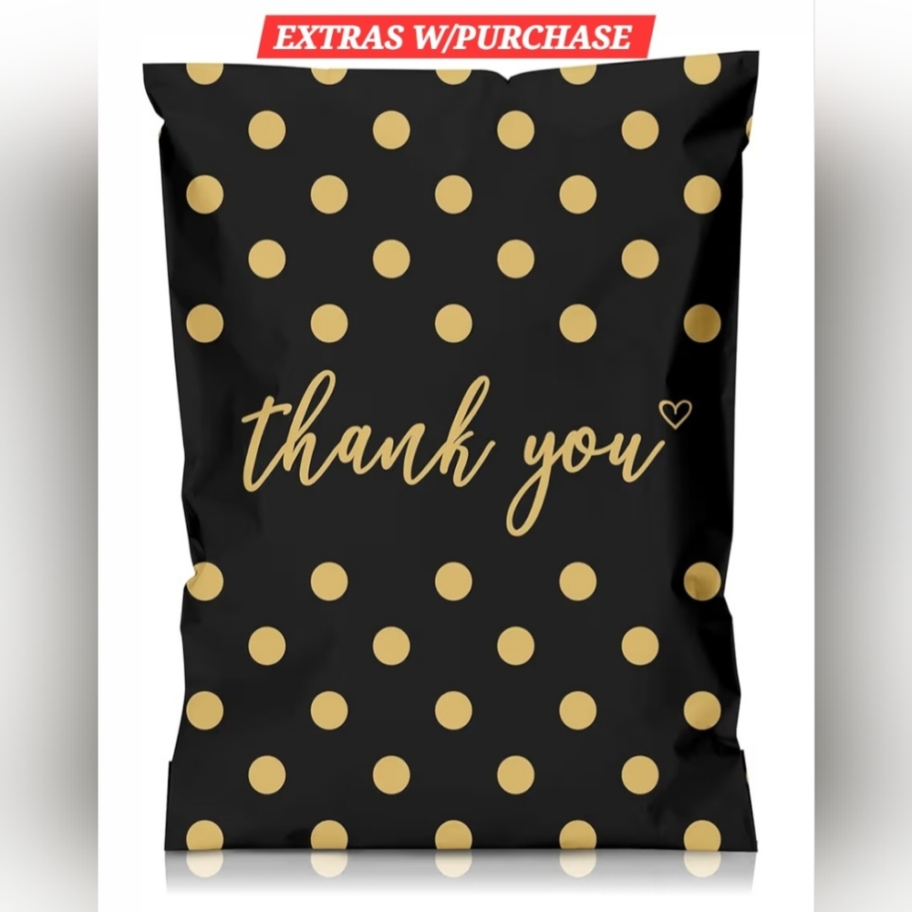 15ct. 14.5x19 Polymailers  Bonus Random Thank You Cards And Thank You Stickers